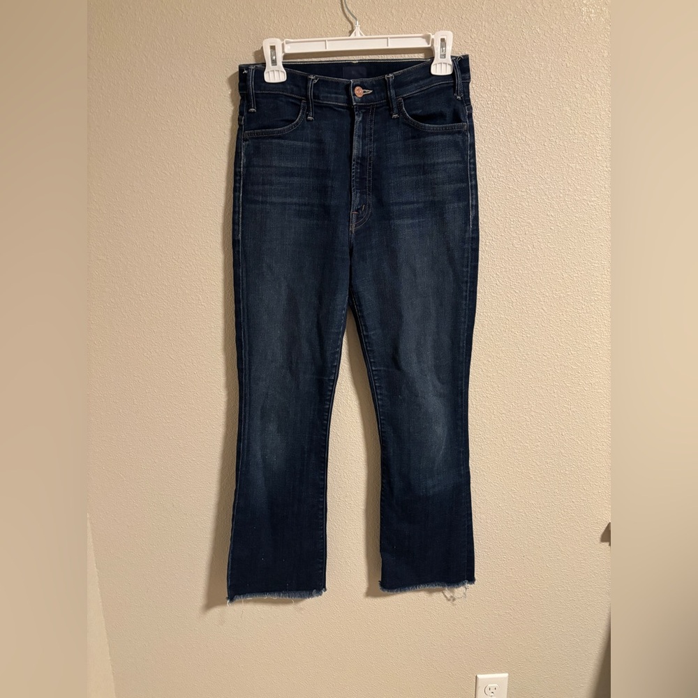 MOTHER The Hustler Ankle Fray jeans